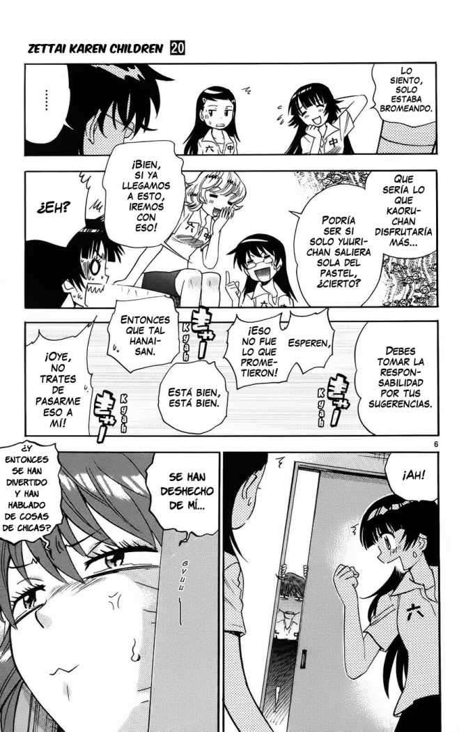 Zettai Karen Children Capítulo 186 - Página 7 en español