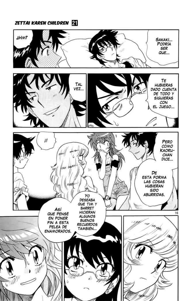Zettai Karen Children Capítulo 196 - Página 16 en español