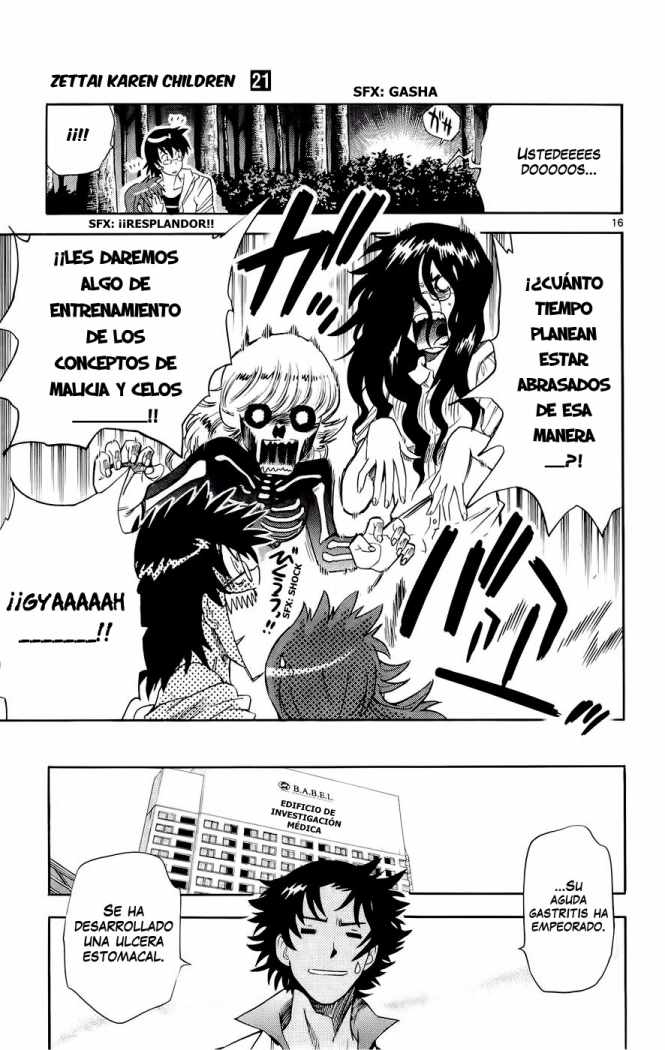 Zettai Karen Children Capítulo 197 - Página 17 en español