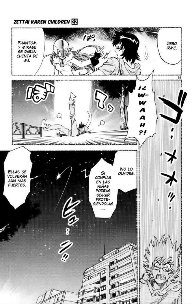 Zettai Karen Children Capítulo 204 - Página 15 en español