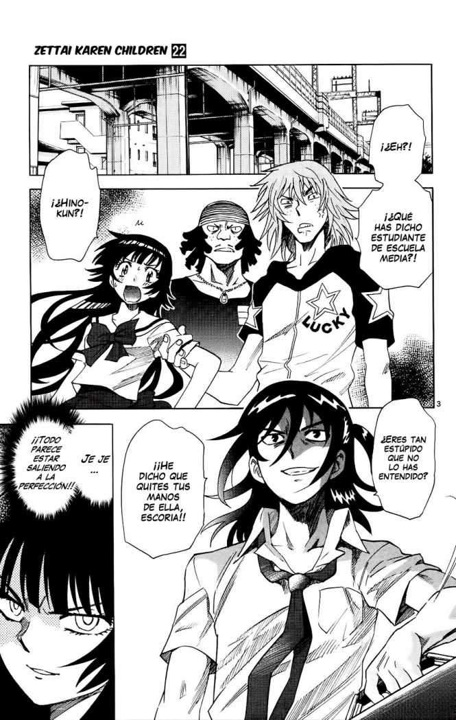 Zettai Karen Children Capítulo 204 - Página 3 en español