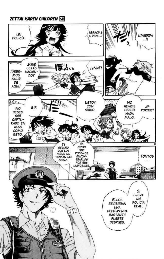 Zettai Karen Children Capítulo 205 - Página 9 en español
