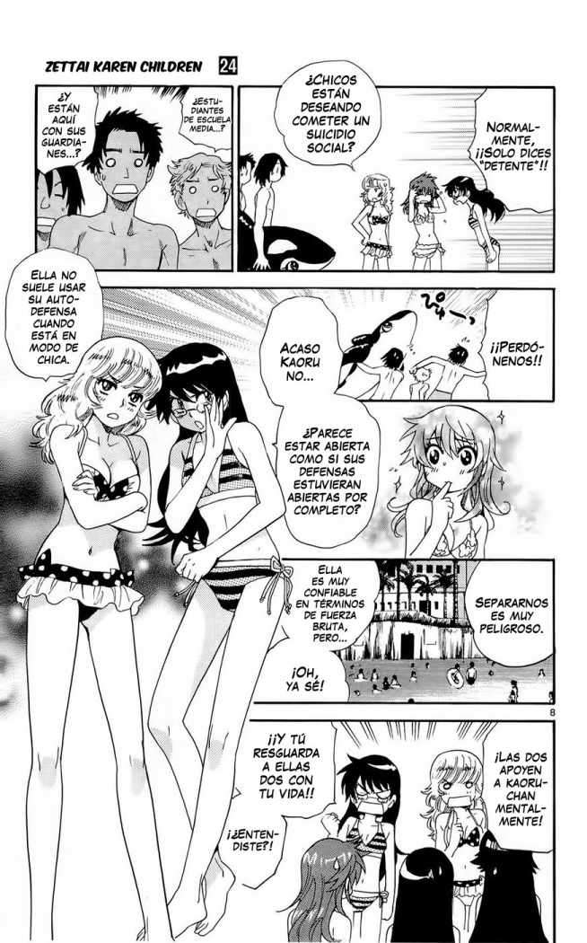 Zettai Karen Children Capítulo 228 - Página 8 en español