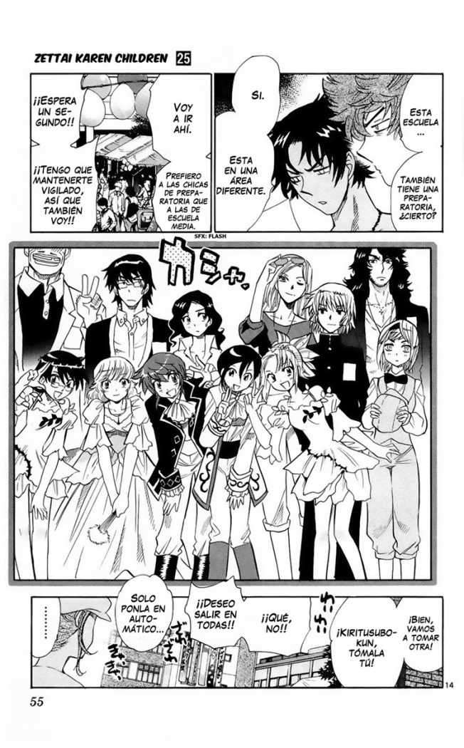 Zettai Karen Children Capítulo 234 - Página 15 en español