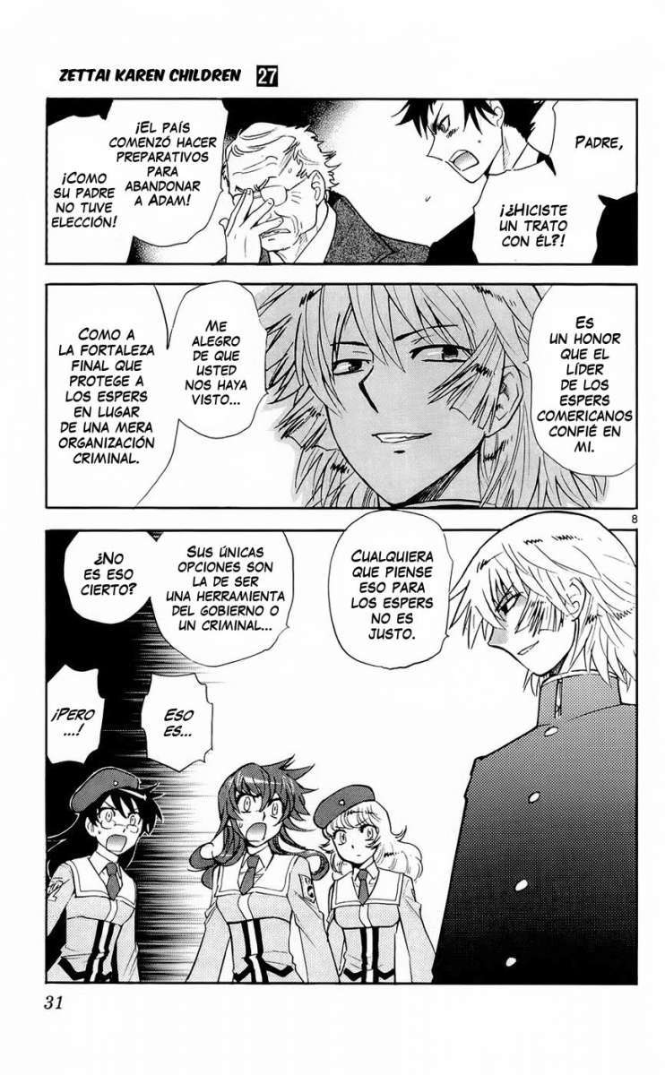Zettai Karen Children Capítulo 253 - Página 9 en español