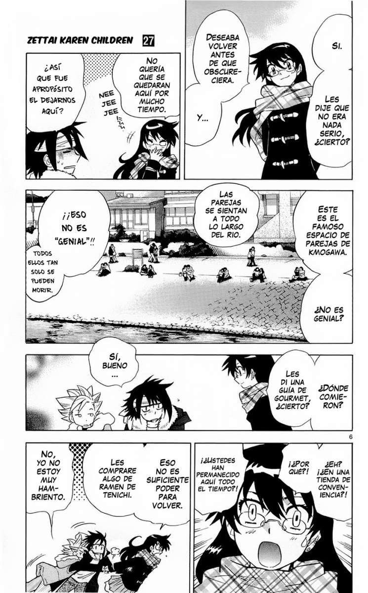 Zettai Karen Children Capítulo 256 - Página 7 en español
