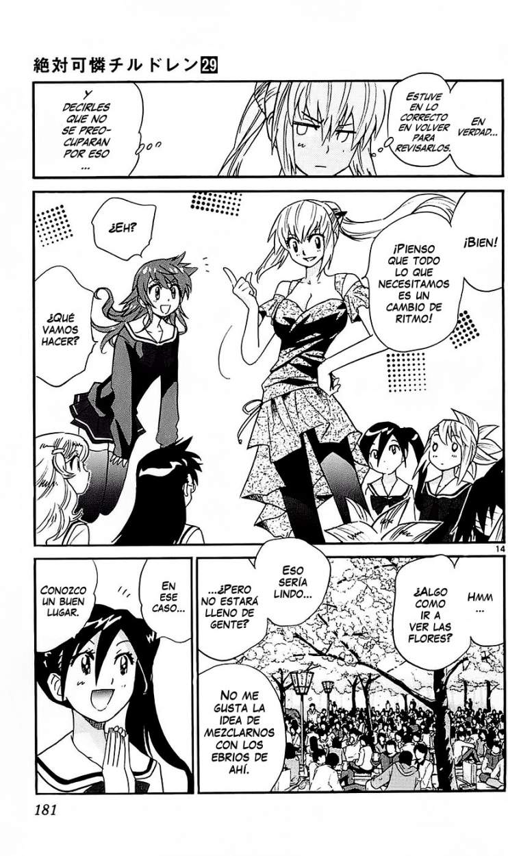 Zettai Karen Children Capítulo 281 - Página 15 en español
