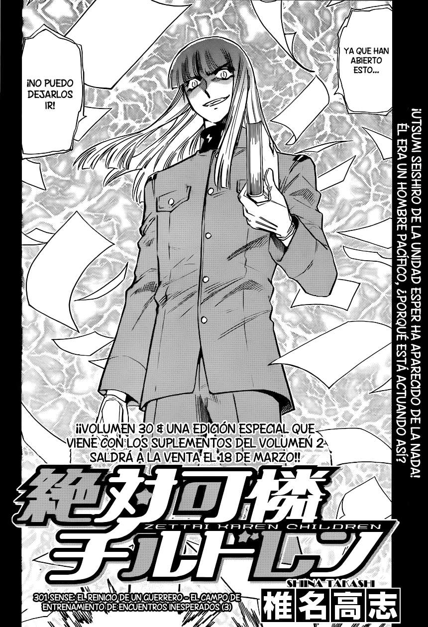 Zettai Karen Children Capítulo 301 - Página 3 en español