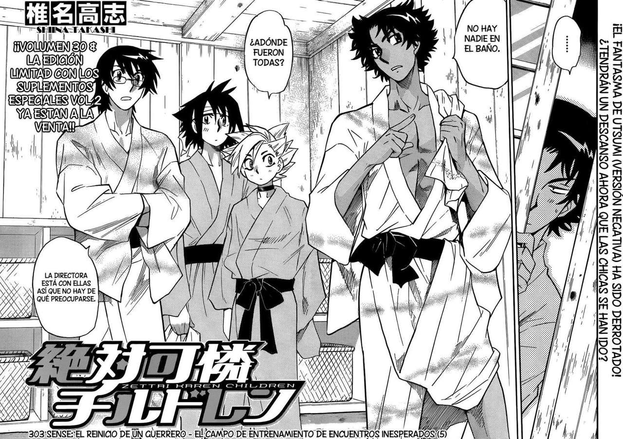 Zettai Karen Children Capítulo 303 - Página 3 en español