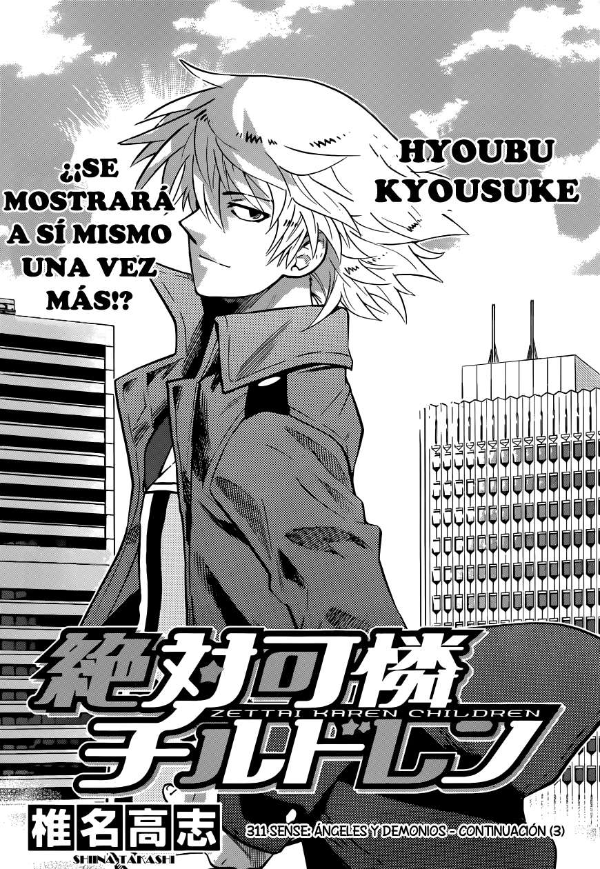 Zettai Karen Children Capítulo 311 - Página 3 en español