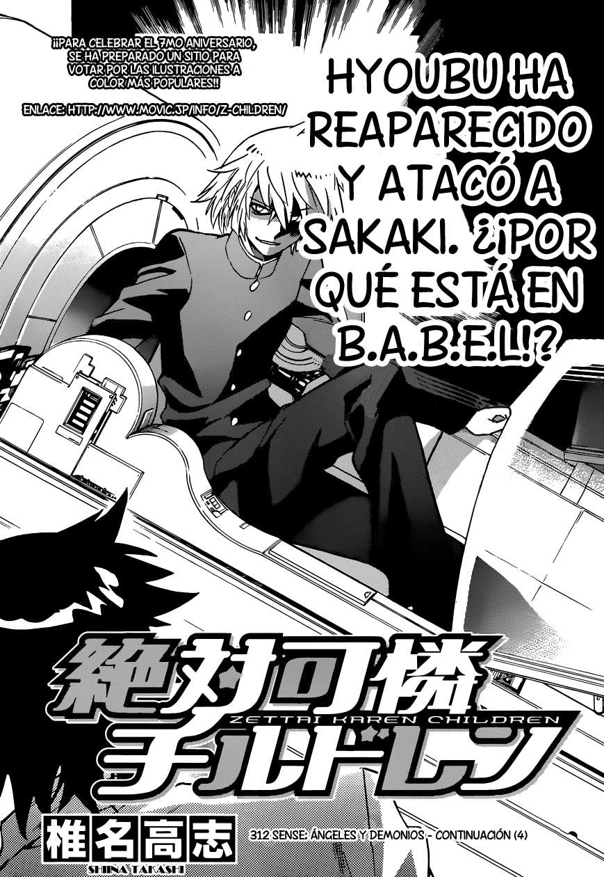 Zettai Karen Children Capítulo 312 - Página 4 en español