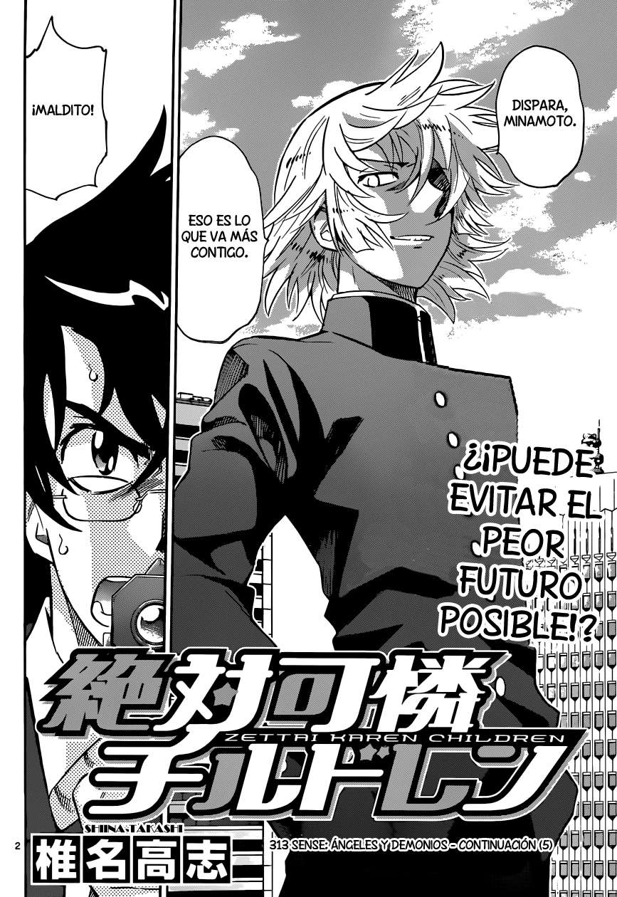 Zettai Karen Children Capítulo 313 - Página 3 en español