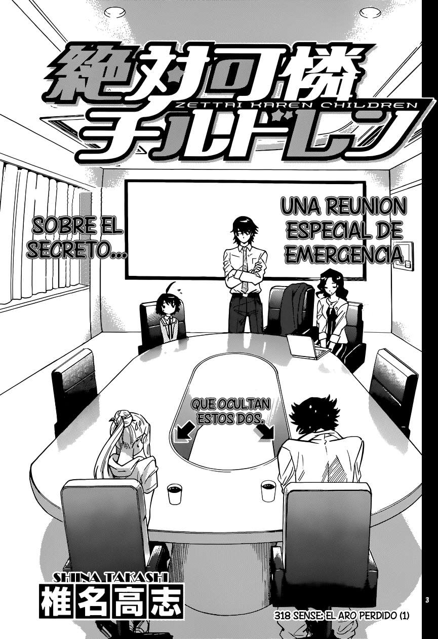 Zettai Karen Children Capítulo 318 - Página 4 en español