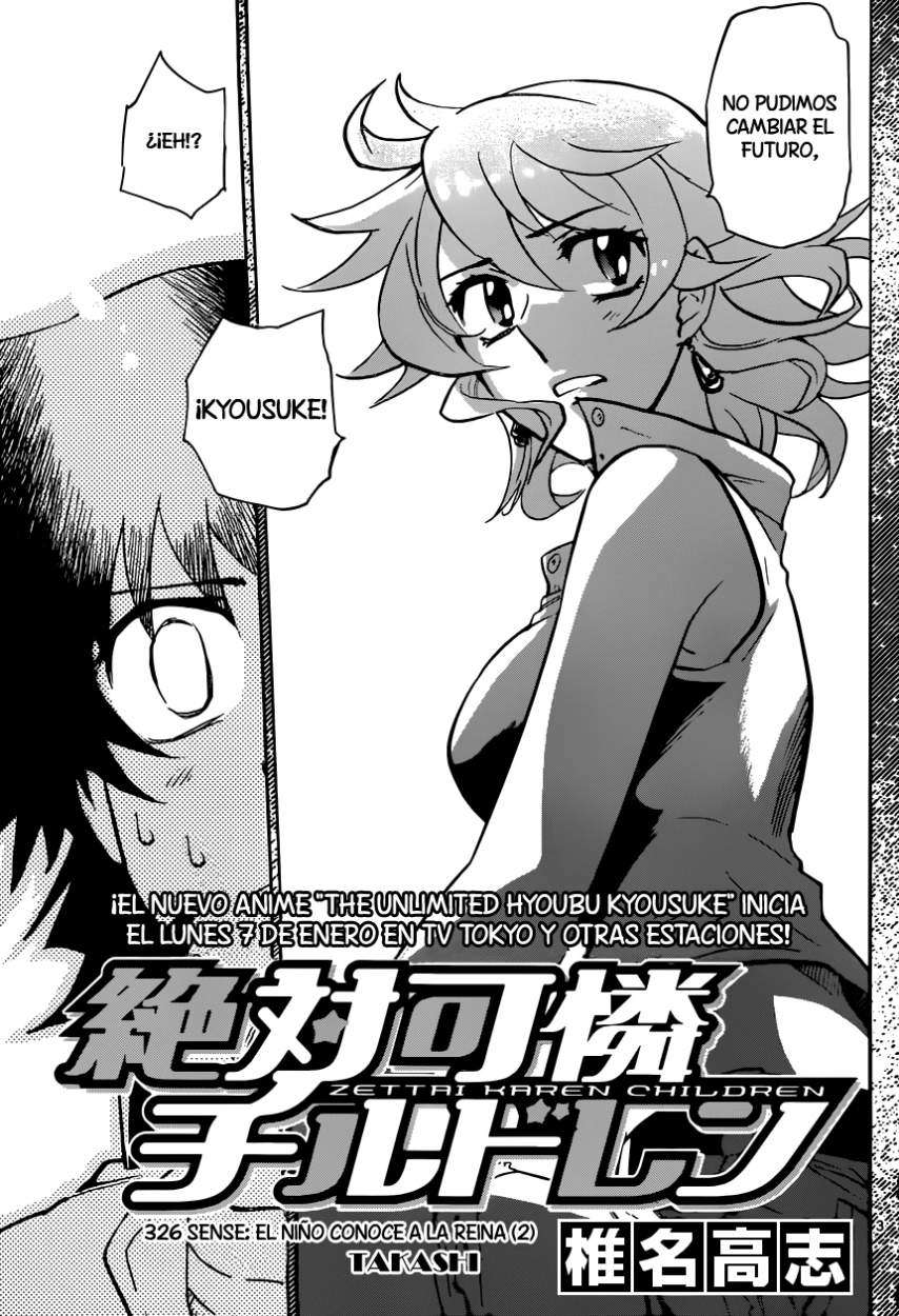 Zettai Karen Children Capítulo 326 - Página 4 en español
