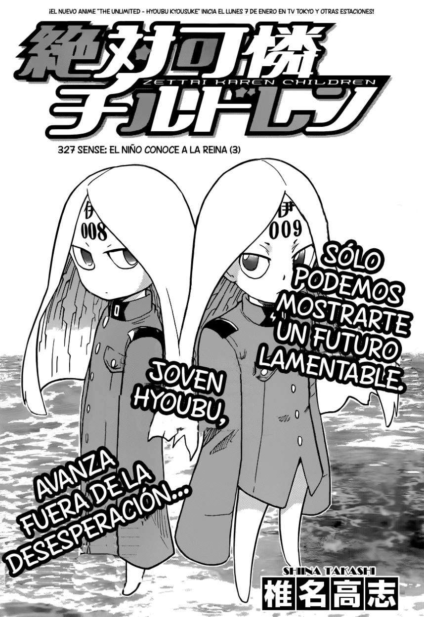 Zettai Karen Children Capítulo 327 - Página 4 en español