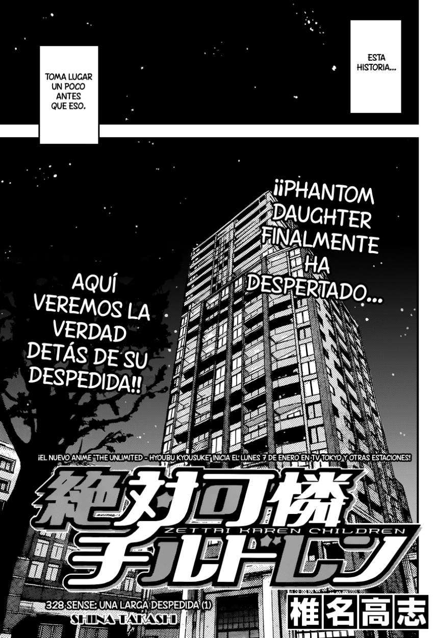 Zettai Karen Children Capítulo 328 - Página 4 en español