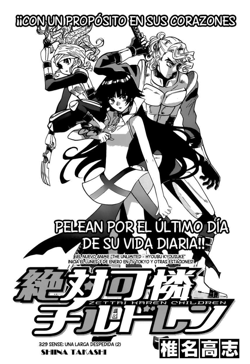 Zettai Karen Children Capítulo 329 - Página 3 en español
