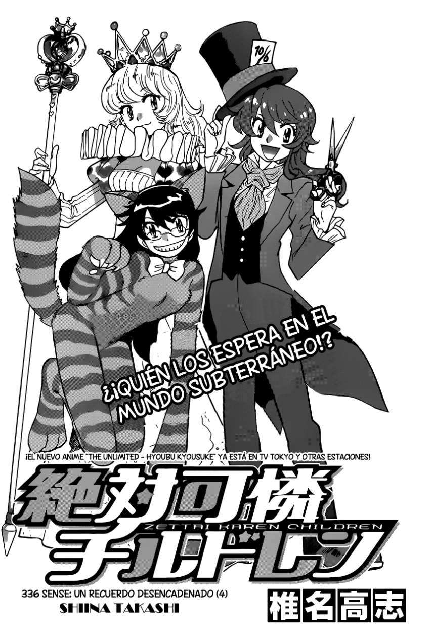 Zettai Karen Children Capítulo 336 - Página 3 en español