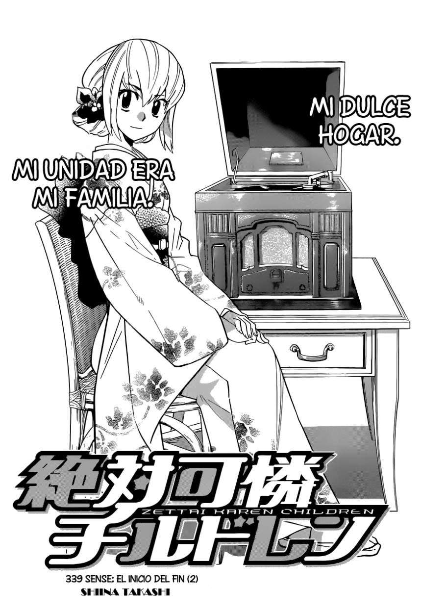 Zettai Karen Children Capítulo 339 - Página 3 en español
