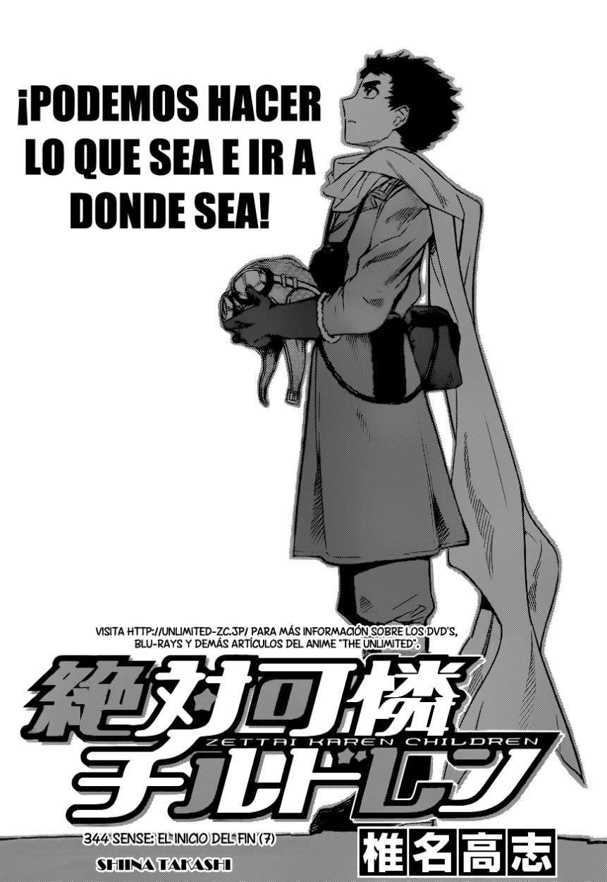 Zettai Karen Children Capítulo 344 - Página 3 en español
