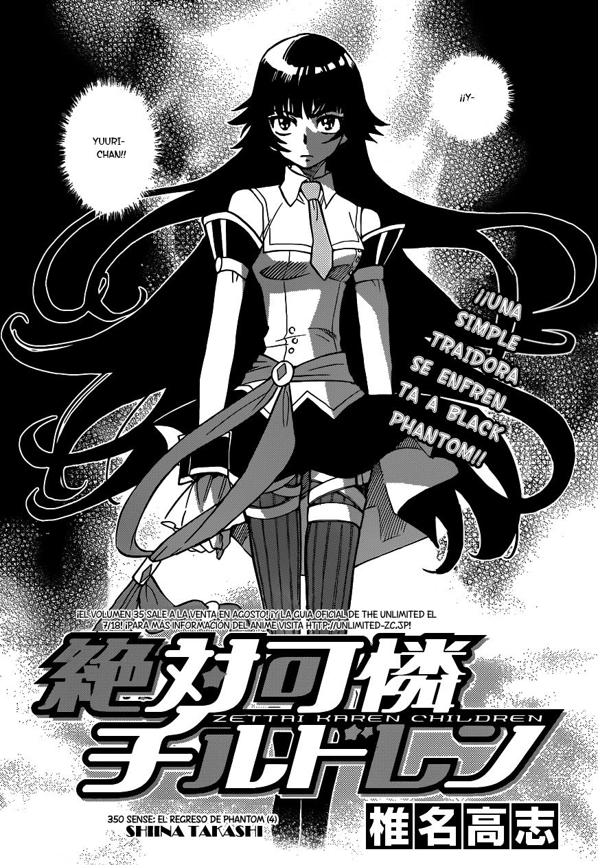 Zettai Karen Children Capítulo 350 - Página 3 en español
