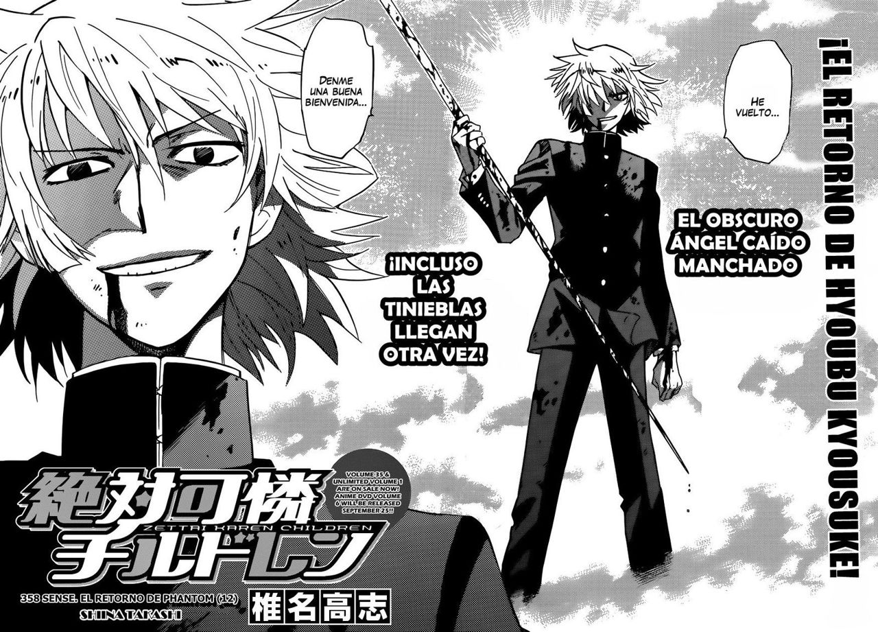 Zettai Karen Children Capítulo 358 - Página 3 en español