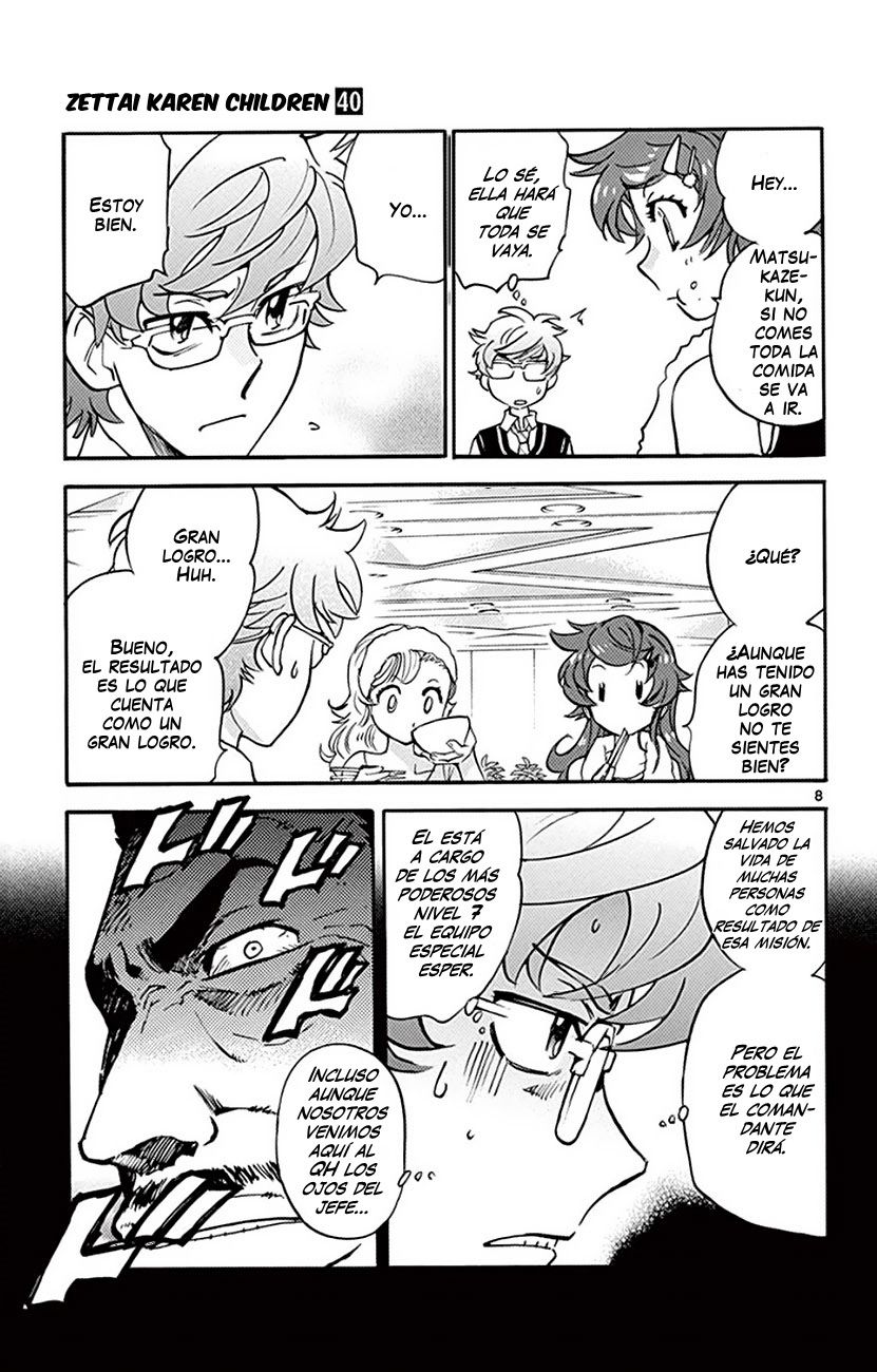 Zettai Karen Children Capítulo 384 - Página 9 en español