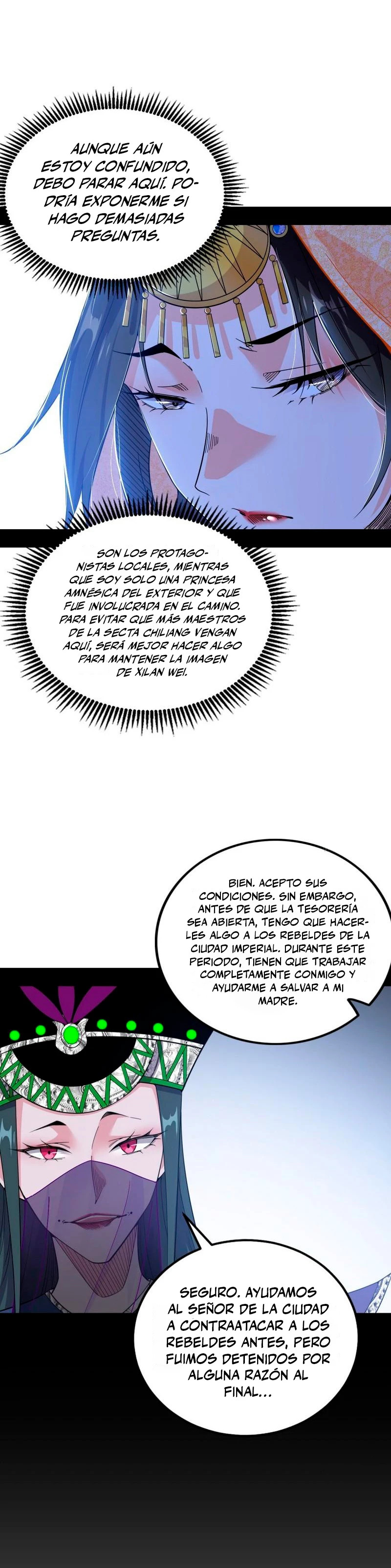 Soy un Dios Maligno Capítulo 341.2 - Página 8 en español