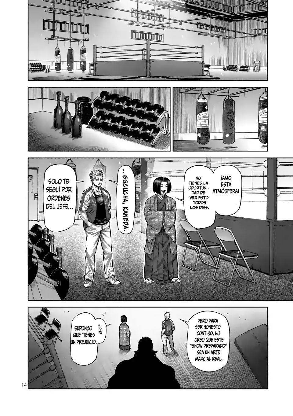 Kengan Omega Capítulo 10 - Página 15 en español