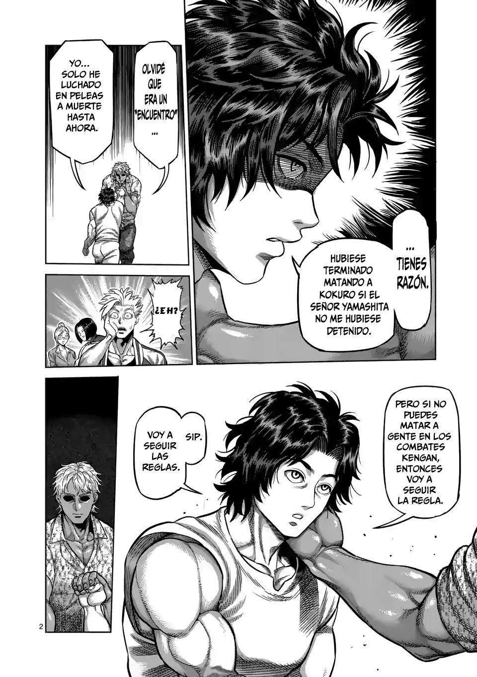 Kengan Omega Capítulo 10 - Página 3 en español