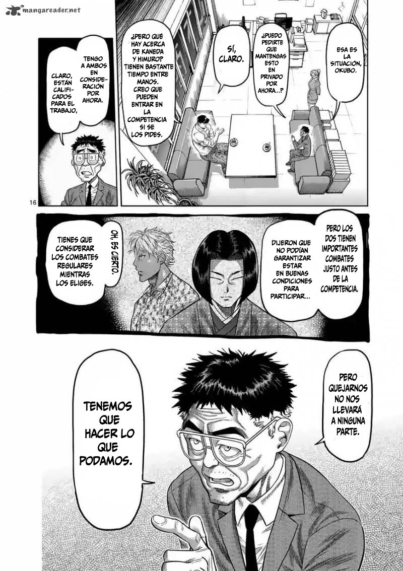 Kengan Omega Capítulo 16 - Página 17 en español