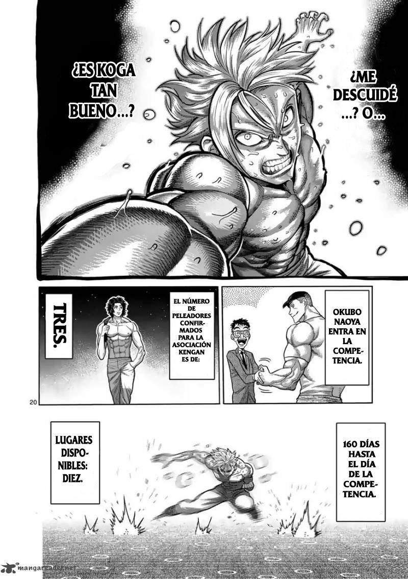 Kengan Omega Capítulo 16 - Página 21 en español