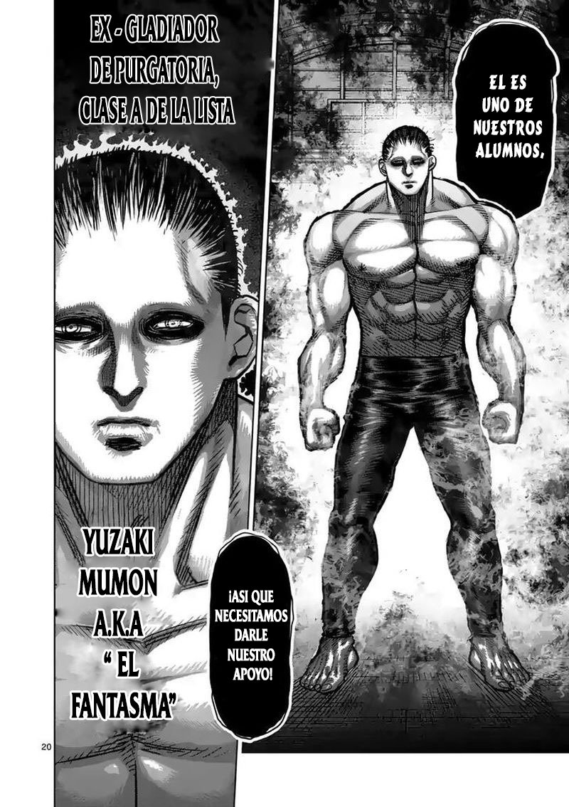 Kengan Omega Capítulo 20 - Página 21 en español