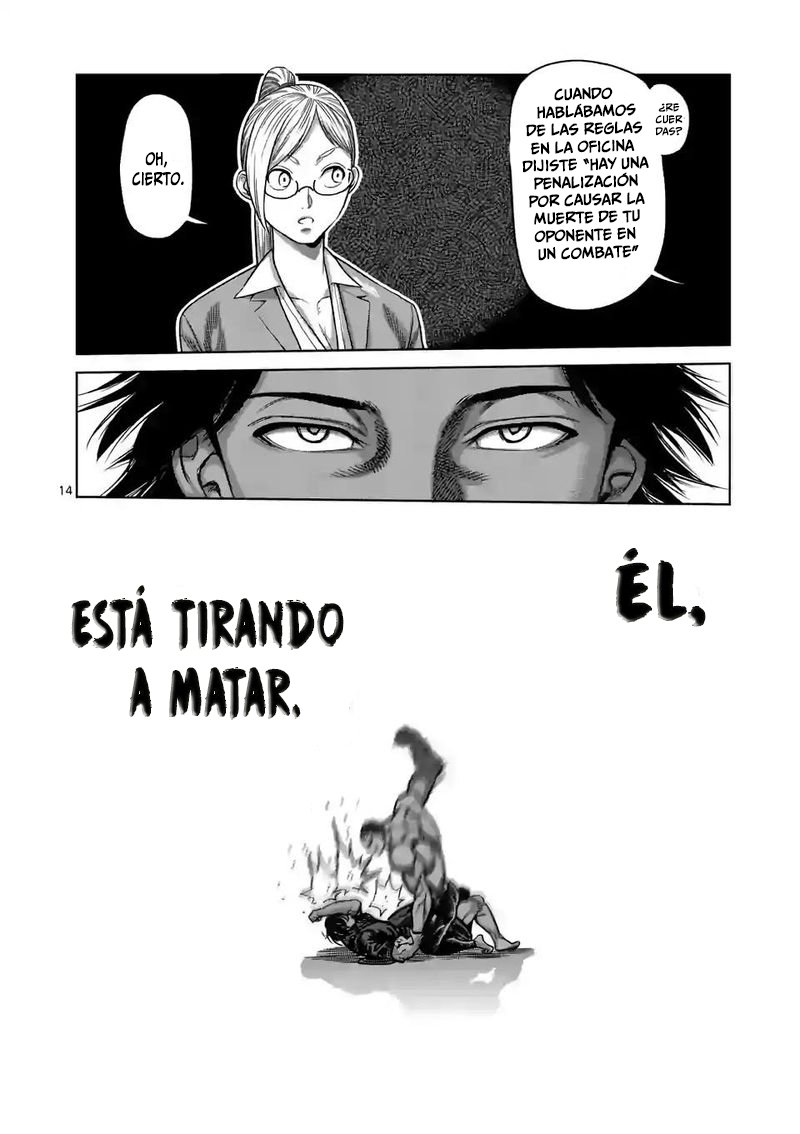Kengan Omega Capítulo 21 - Página 15 en español