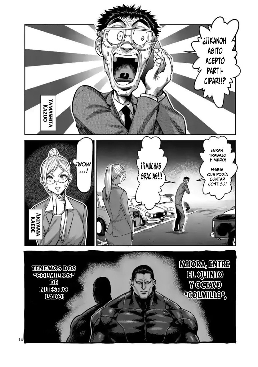 Kengan Omega Capítulo 26 - Página 15 en español