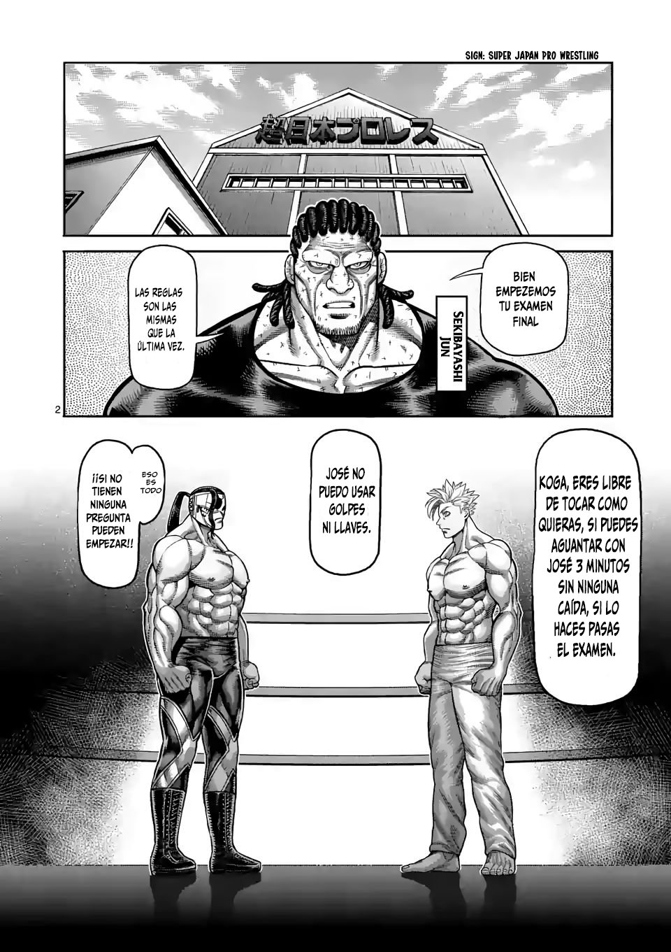 Kengan Omega Capítulo 27 - Página 3 en español