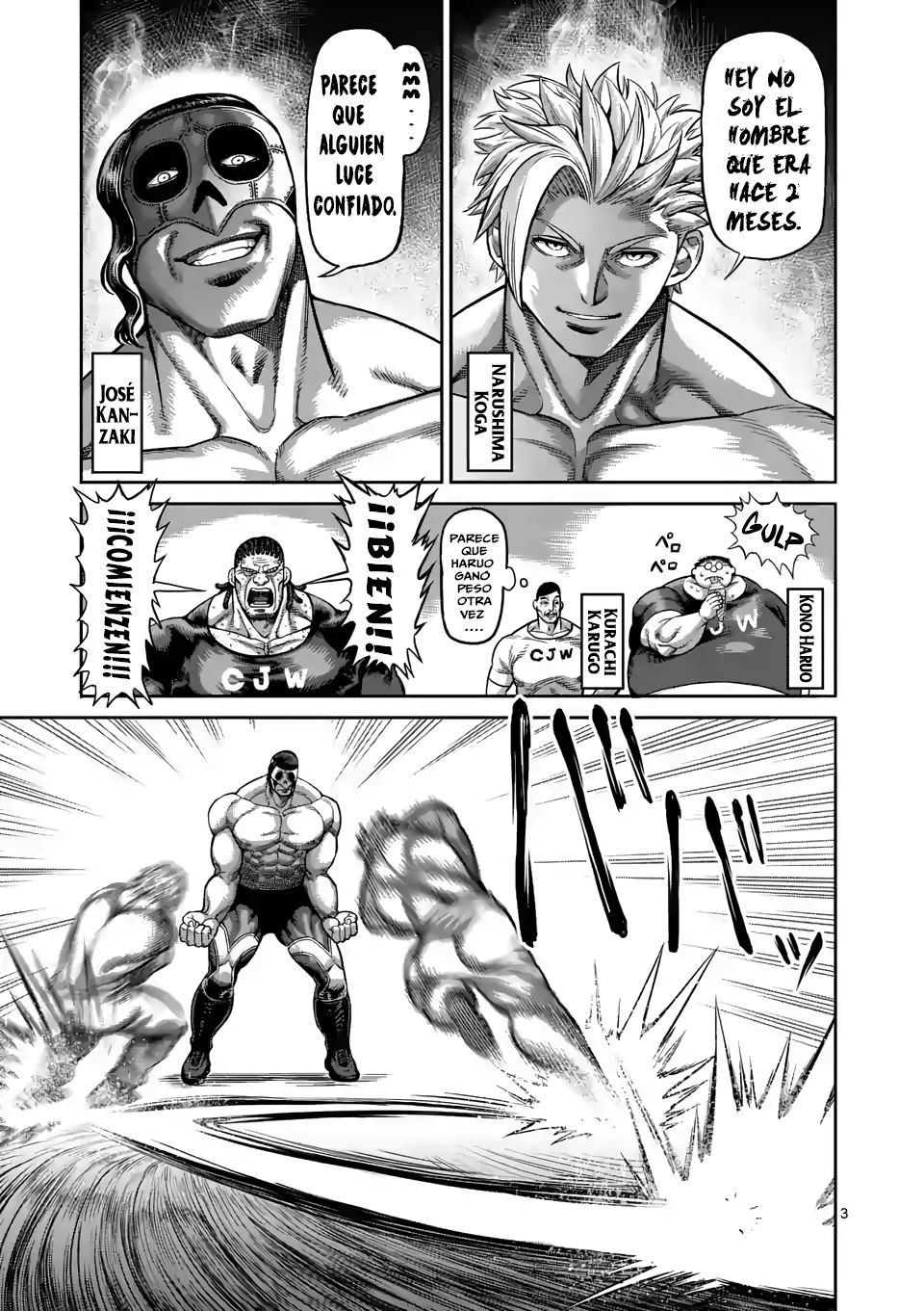 Kengan Omega Capítulo 27 - Página 4 en español