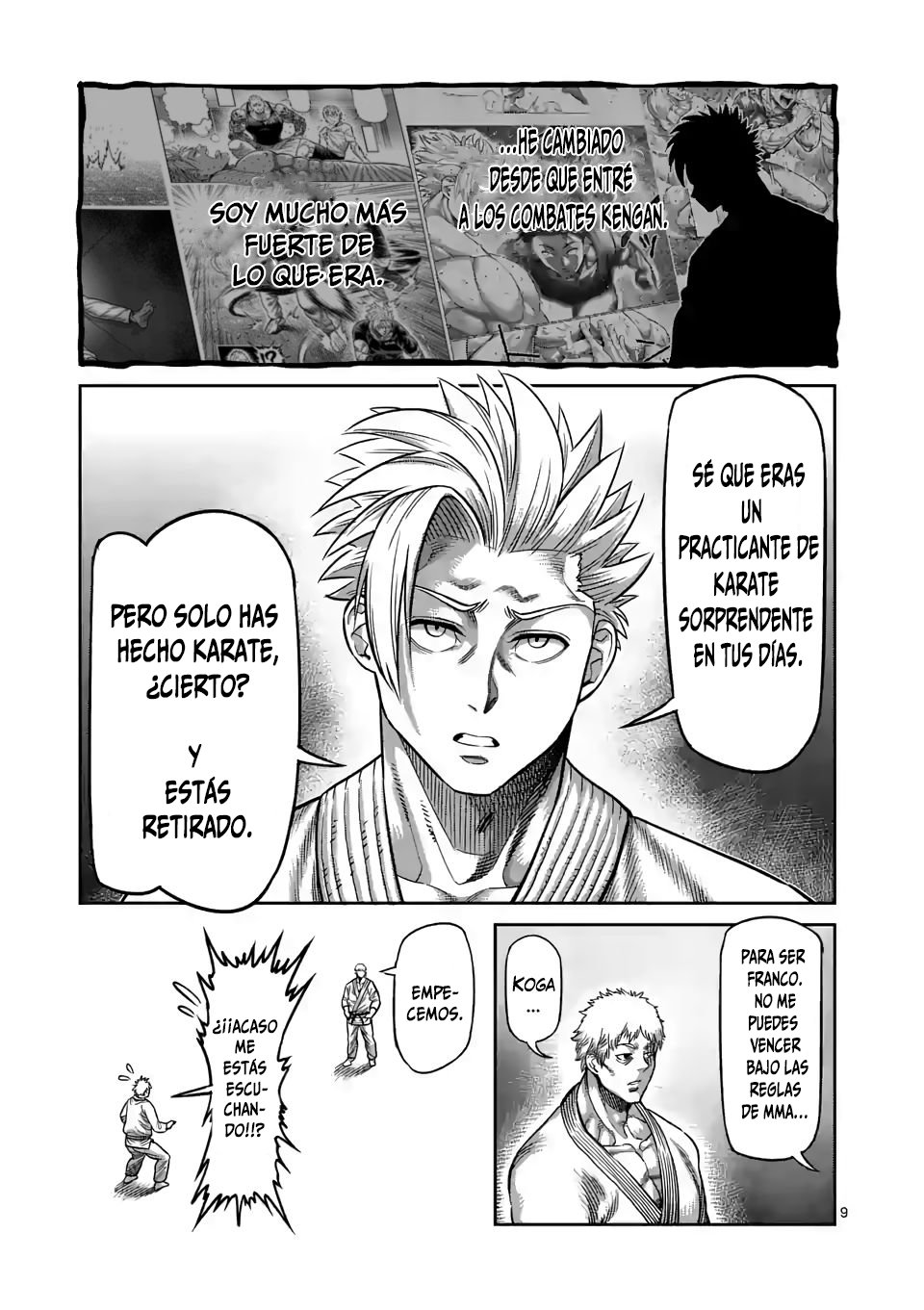 Kengan Omega Capítulo 28 - Página 10 en español