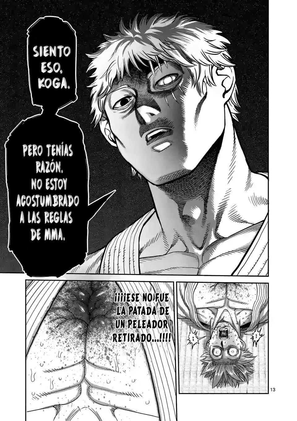 Kengan Omega Capítulo 28 - Página 14 en español