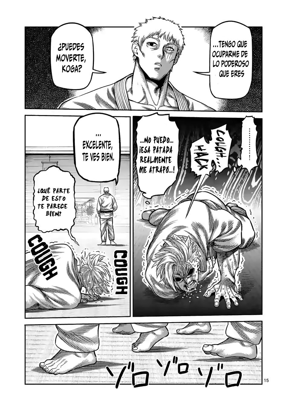 Kengan Omega Capítulo 28 - Página 16 en español