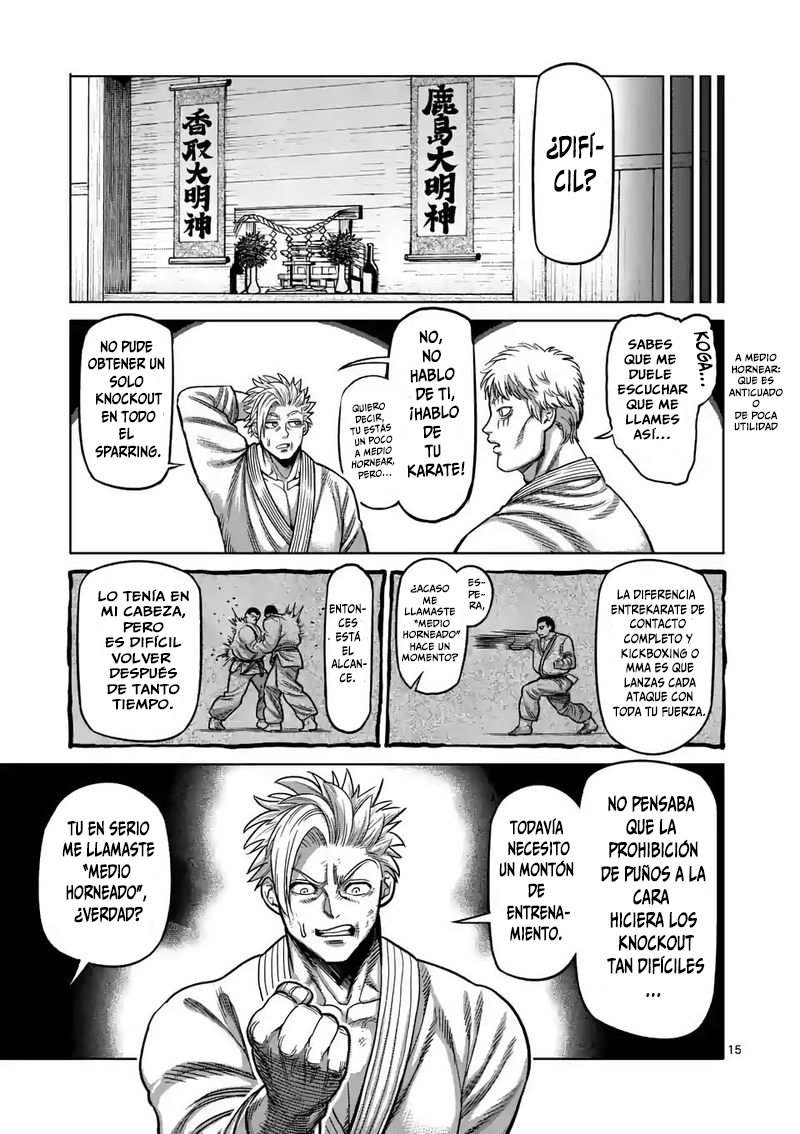 Kengan Omega Capítulo 29 - Página 16 en español