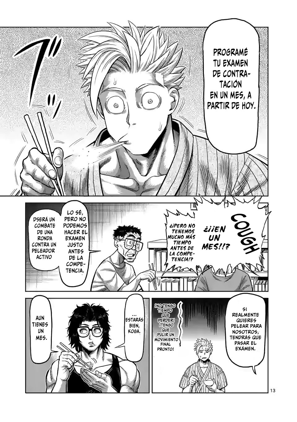 Kengan Omega Capítulo 30 - Página 14 en español