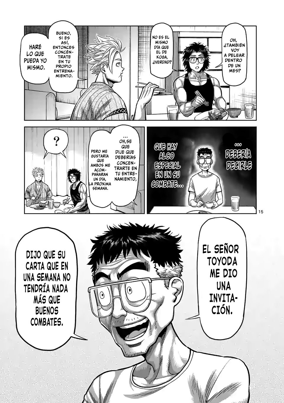 Kengan Omega Capítulo 30 - Página 16 en español