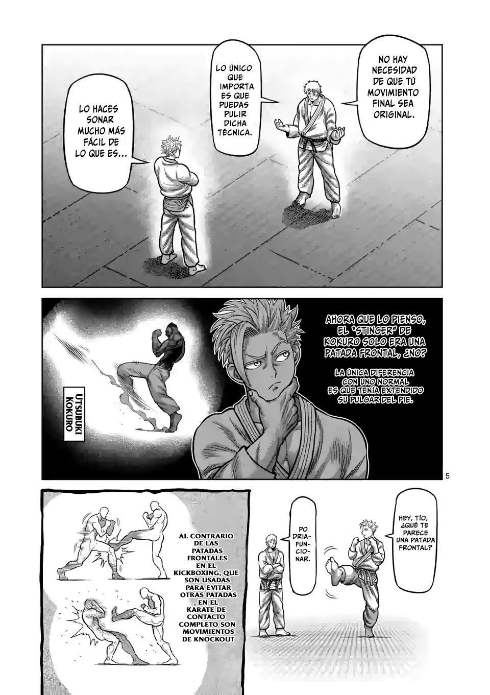 Kengan Omega Capítulo 30 - Página 6 en español