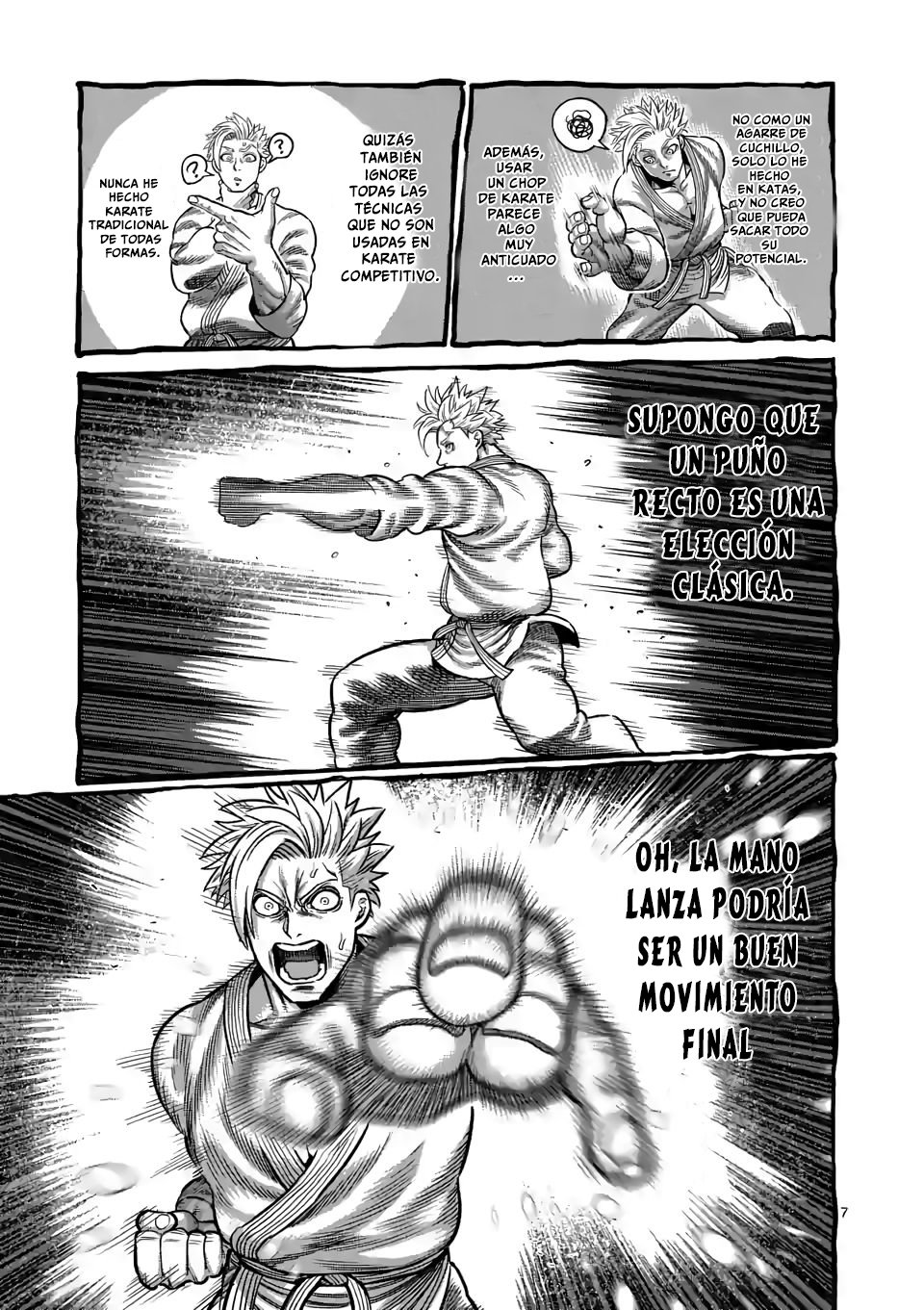 Kengan Omega Capítulo 30 - Página 8 en español