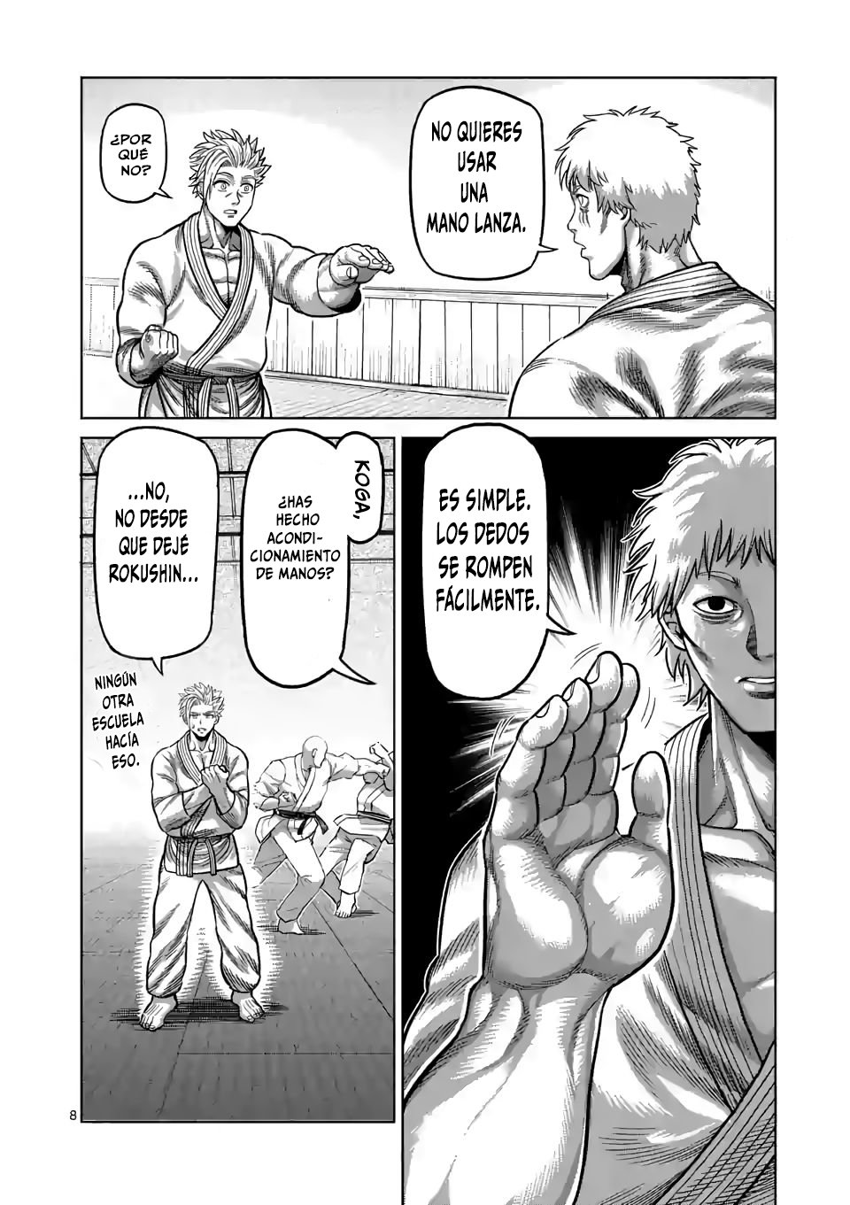Kengan Omega Capítulo 30 - Página 9 en español