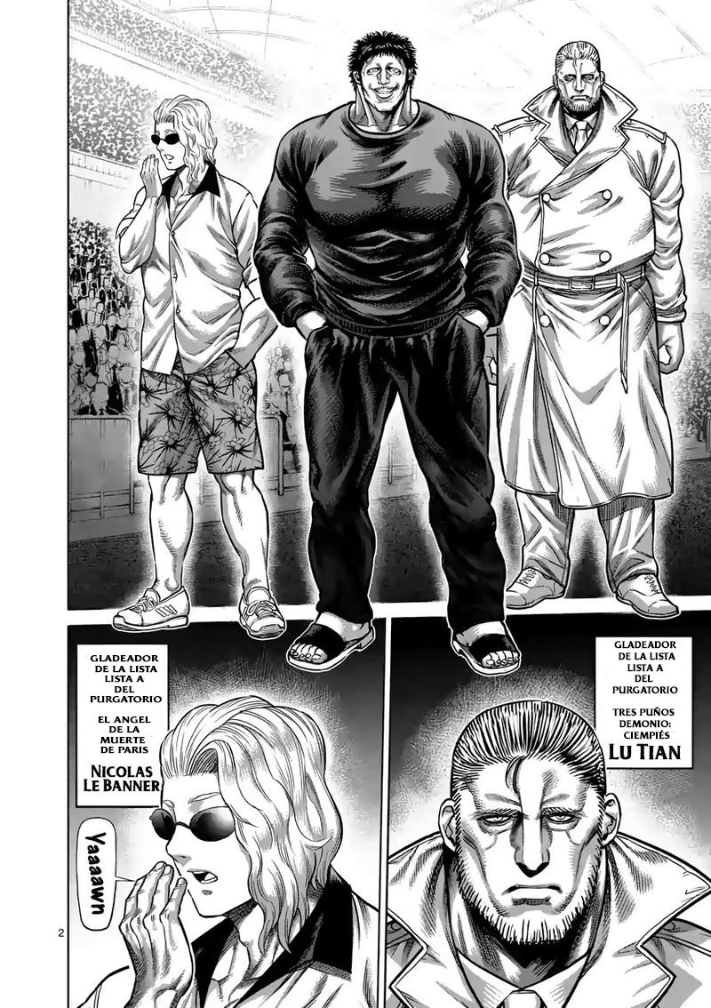 Kengan Omega Capítulo 32 - Página 3 en español