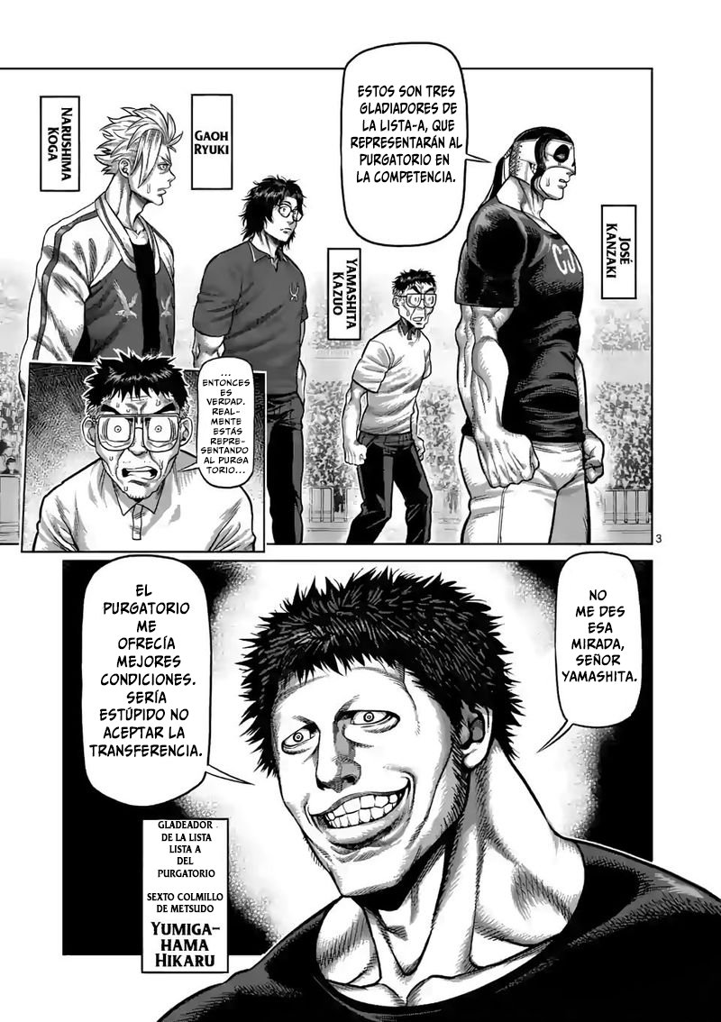 Kengan Omega Capítulo 32 - Página 4 en español