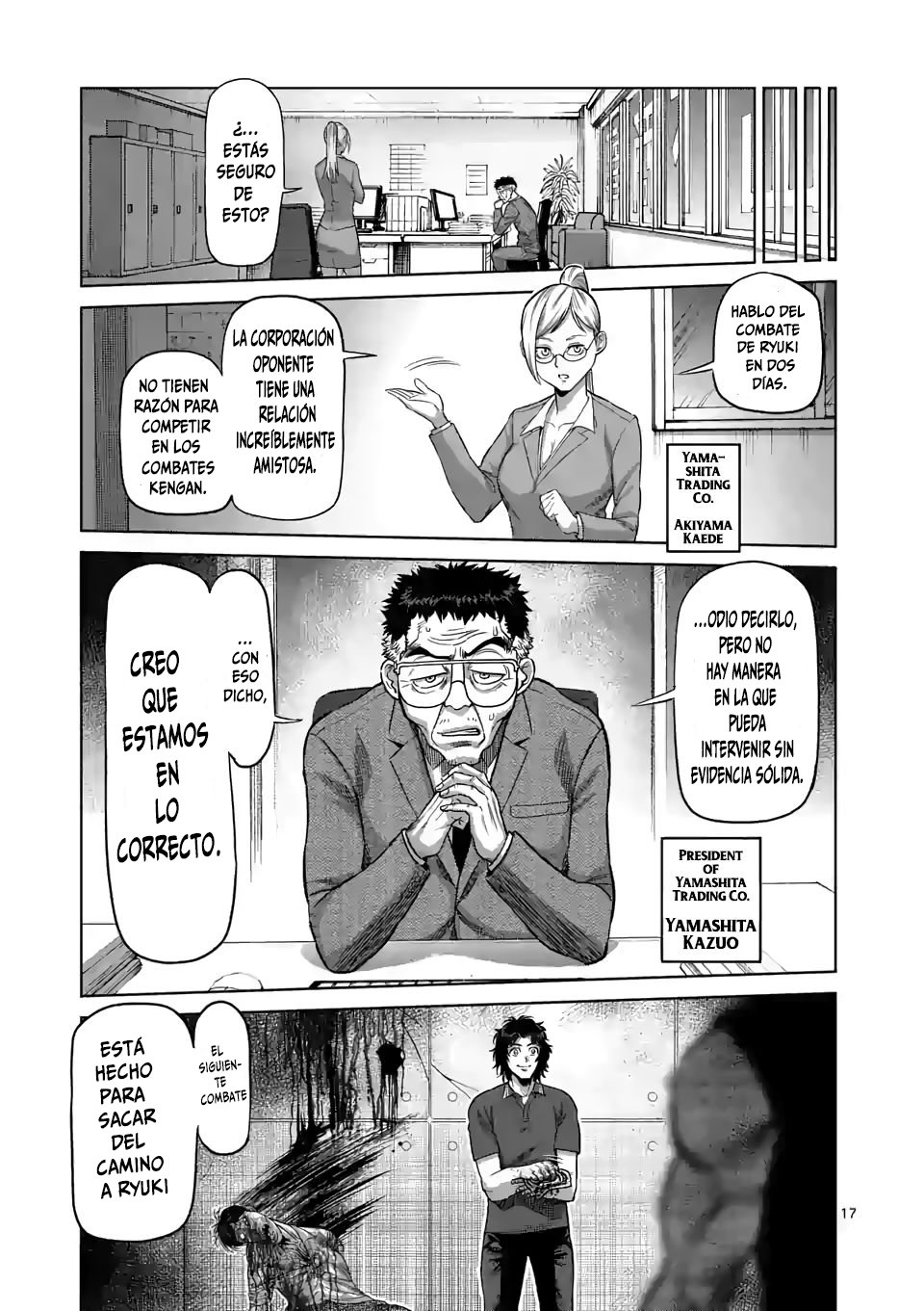 Kengan Omega Capítulo 33 - Página 18 en español
