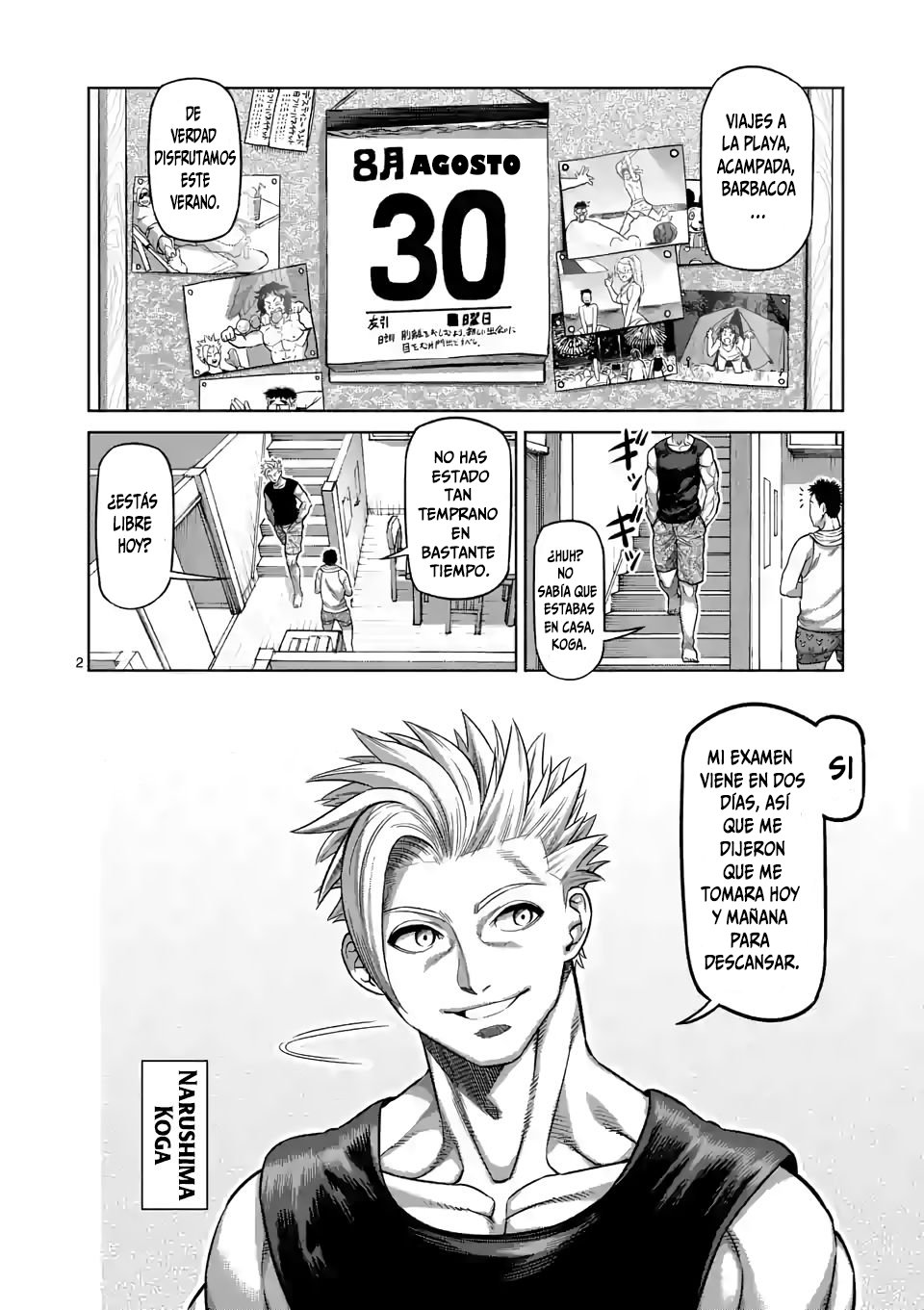 Kengan Omega Capítulo 33 - Página 3 en español